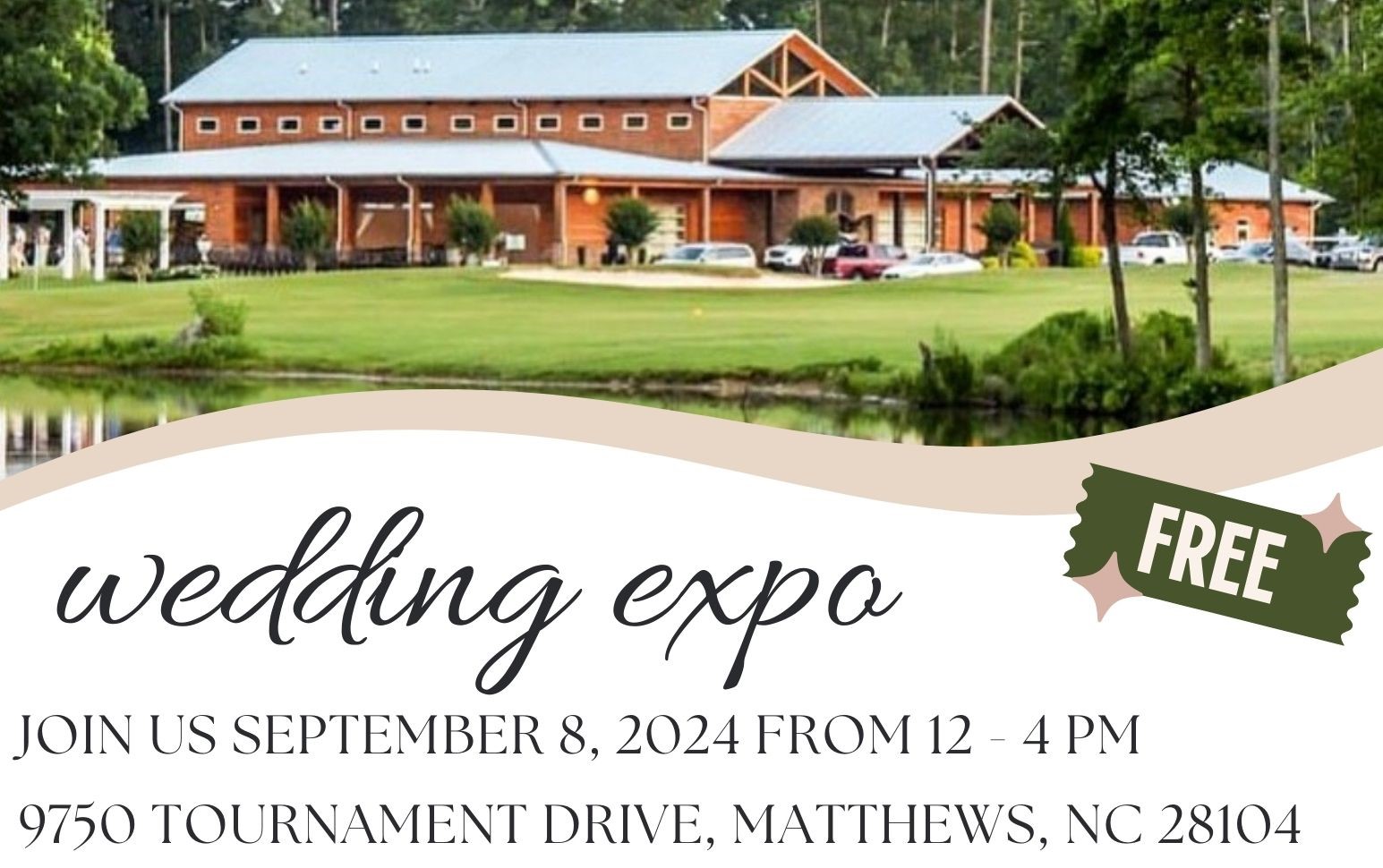 Matthews Wedding Expo Sept 8th